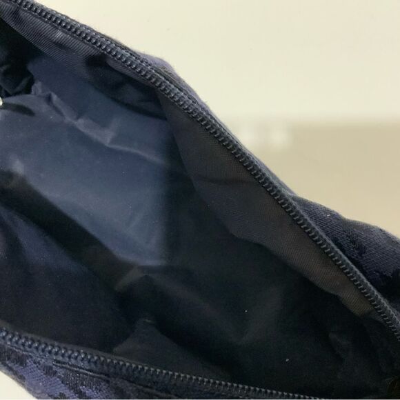 DIOR DARK BLUE HOUNDSTOOTH Christian Dior Parfums Bag pouch - Picture 6 of 9